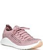 Aetrex Carly Sparkle Knit Rhinestone Embellished Sneakers - Image 1