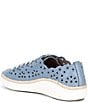 Aetrex Charlotte Leather Floral Lace Up Sneakers - Image 6