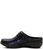 Aetrex Daphne Leather Buckle Strap Clogs - Image 3