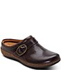 Aetrex Daphne Leather Buckle Strap Clogs - Image 6