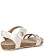 Aetrex Jillian Leather Braided Wedge Sandals - Image 6