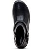 Aetrex Leah Weatherproof Leather Buckle Strap Ankle Booties - Image 4