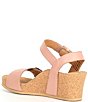 Aetrex Lexa Leather Wedge Sandals | Dillard's