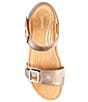 Aetrex Lexa Leather Wedge Sandals | Dillard's