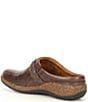 Color:Brown - Image 3 - Libby Braided Strap Detail Clogs