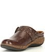 Color:Brown - Image 4 - Libby Braided Strap Detail Clogs