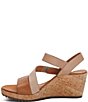 Aetrex Madelyn Hook-and-Loop Stappy Wedge Sandals - Image 5