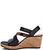 Aetrex Madelyn Hook-and-Loop Stappy Wedge Sandals - Image 5