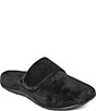 Aetrex Mandy Plush Closed Toe Adjustable Slippers - Image 1