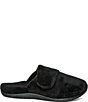 Aetrex Mandy Plush Closed Toe Adjustable Slippers - Image 2