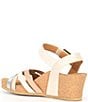 Color:Ivory - Image 3 - Noelle Strappy Wedge Sandals