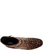 Aetrex Rebecca Leopard Print Calf Hair Buckle Strap Block Heel Booties - Image 5