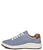 Color:Blue - Image 4 - Renee Canvas Sneakers