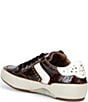 Aetrex Tess Retro Snake Embossed Studded Leather Sneakers - Image 3
