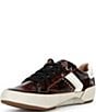 Aetrex Tess Retro Snake Embossed Studded Leather Sneakers - Image 4