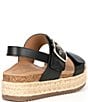 Aetrex Vania Leather Flatform Ankle Strap Sandals - Image 2