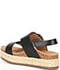 Aetrex Vania Leather Flatform Ankle Strap Sandals - Image 3