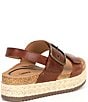 Aetrex Vania Leather Flatform Ankle Strap Sandals - Image 4