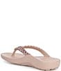 Aetrex Vicki Braided Thong Sandals - Image 4