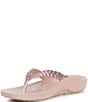 Aetrex Vicki Braided Thong Sandals - Image 6