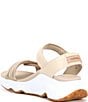Color:Champagne - Image 3 - Whit Leather Water Friendly Sandals