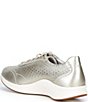 Aetrex Women's Serena Metallic Leather Walking Sneakers - Image 3