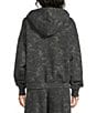 AFRM Cameron Coordinating Lace Print Logo Zip Up Hoodie - Image 2