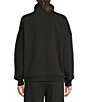AFRM Cillian Quarter Zip Mock Neck Long Sleeve Coordinating Sweatshirt - Image 2
