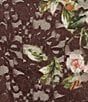 AFRM Kaylee Rose Print Crew Neck Long Sleeve Silken Lace Top - Image 5