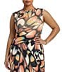 AFRM Nina Butterfly Printed Crew Neck Short Sleeve Coordinating Mesh Tee - Image 1