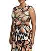 AFRM Nina Butterfly Printed Crew Neck Short Sleeve Coordinating Mesh Tee - Image 4