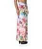 AFRM Plus Size Amirah Watercolor Blossom Printed Coordinating Mesh Maxi Skirt - Image 3