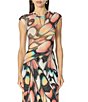 AFRM Plus Size Nina Butterfly Printed Crew Neck Short Sleeve Coordinating Mesh Tee - Image 1