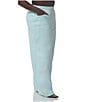AFRM Plus Size Ryan Coordinating Fleece Barrel Leg Sweatpants, Color:Icy Morn - Image 4