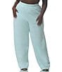 AFRM Plus Size Ryan Coordinating Fleece Barrel Leg Sweatpants - Image 1