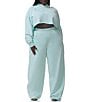 AFRM Plus Size Ryan Coordinating Fleece Barrel Leg Sweatpants - Image 5