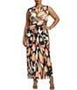 AFRM Plus Size Sera Butterfly Printed Mesh Ankle Length Coordinating Skirt - Image 4