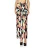 AFRM Sera Butterfly Printed Mesh Ankle Length Coordinating Skirt - Image 1