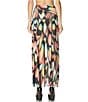 AFRM Sera Butterfly Printed Mesh Ankle Length Coordinating Skirt - Image 2