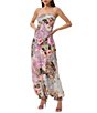 AFRM Vesper Animal and Floral Printed Versatile Scarf Top and Coordinating Balloon Pant Set - Image 1