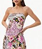 AFRM Vesper Animal and Floral Printed Versatile Scarf Top and Coordinating Balloon Pant Set - Image 2