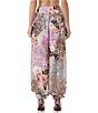 AFRM Vesper Animal and Floral Printed Versatile Scarf Top and Coordinating Balloon Pant Set - Image 4