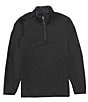 Color:Navy - Image 2 - Age Of Wisdom Stretch Reversible Quarter-Zip Pullover
