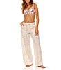 Agua Bendita Caroline Elastic Waist Wide Leg Pull-On Pants, Color:Multi - Image 4