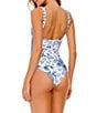 Agua Bendita Koraline Tales Reversible Tank One Piece Swimsuit, Color:Multi - Image 2