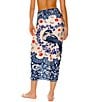 Agua Bendita Marine Atma Placement Print Pareo Swim Cover-Up, Color:Multi - Image 2