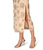 Aidan Mattox Beaded Sleeveless Midi Sheath Dress, Color:Champagne - Image 4