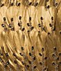 Aidan Mattox Feather Bodice Knit Crepe Column Gown - Image 4