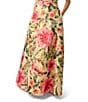 Aidan Mattox Halter Print Jacquard Gown - Image 4
