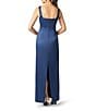 Aidan Mattox Square Neck Mikado Column Gown - Image 2